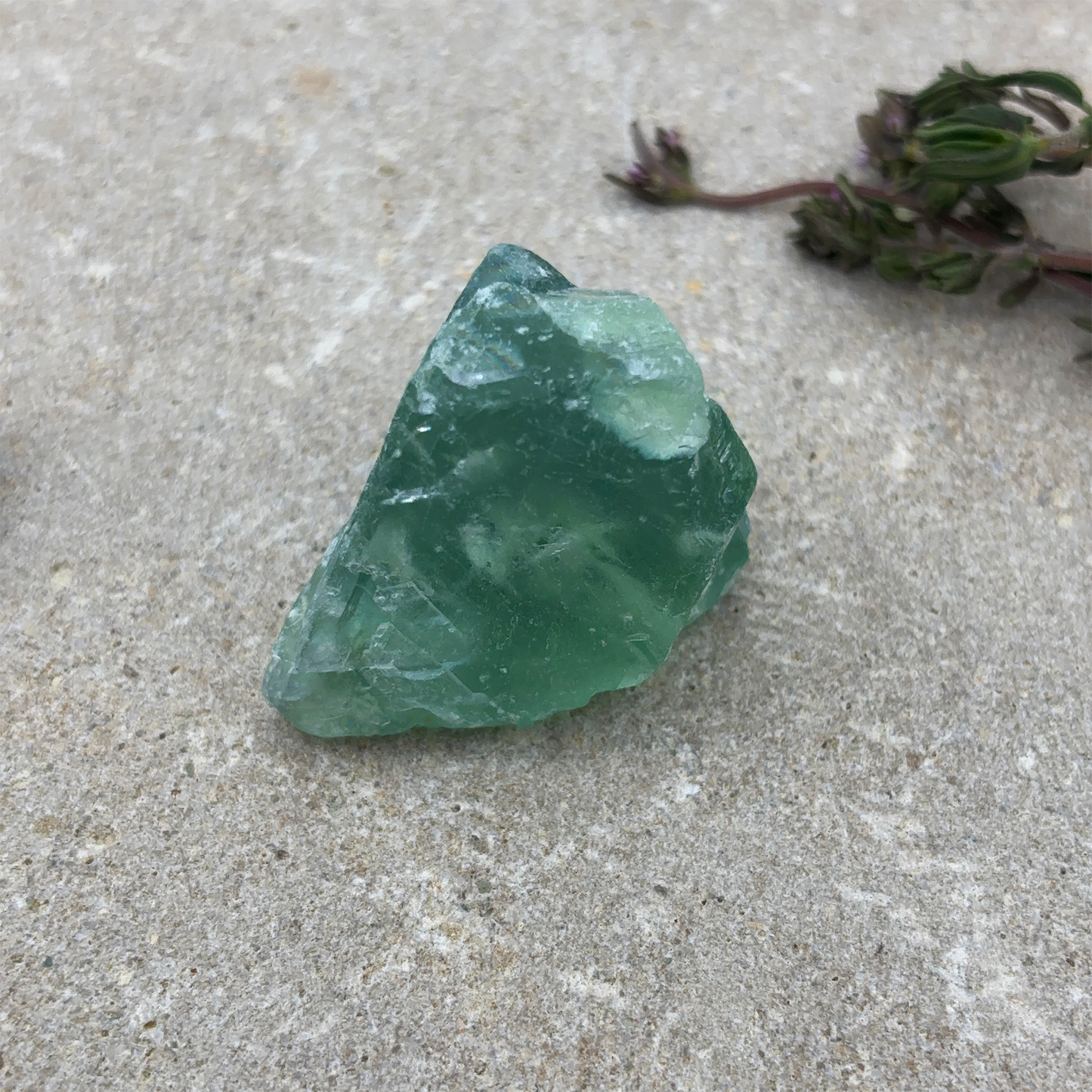 Raw Green Flourite Crystal