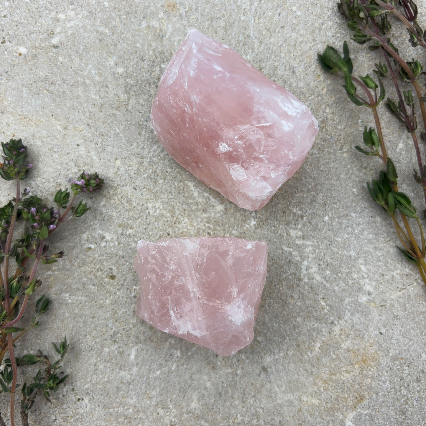 Raw Rose Quartz Crystal